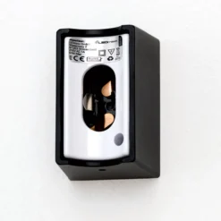 Lámpara de espejo LED Visagist, soporte negro