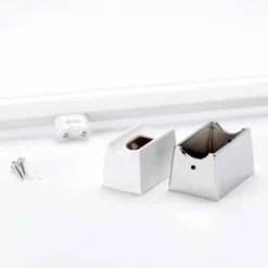 Lámpara de espejo LED Visagist, soporte cromo