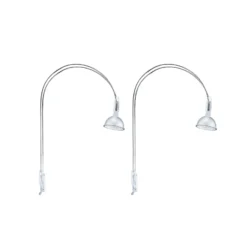 Lámpara de espejo Paulmann Galeria cromada, 30 cm, juego de 2, GU5.3