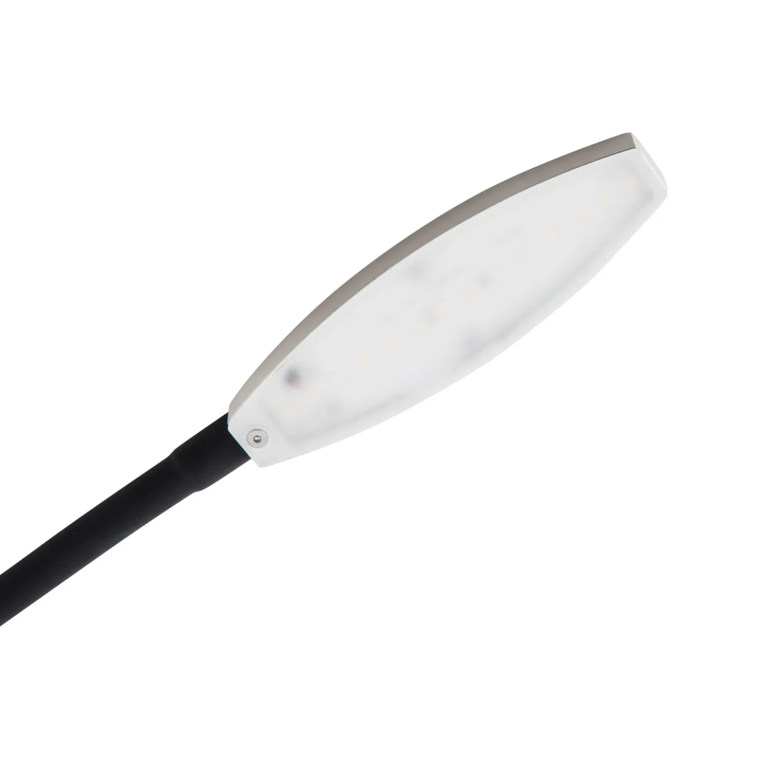 Lámpara de lectura LED Lindby Flexola, níquel, redonda, metal, enchufe