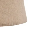 Lámpara de mesa Agar con pantalla de tela y elemento de madera