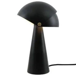 Lámpara de mesa Align pantalla inclinable, negra