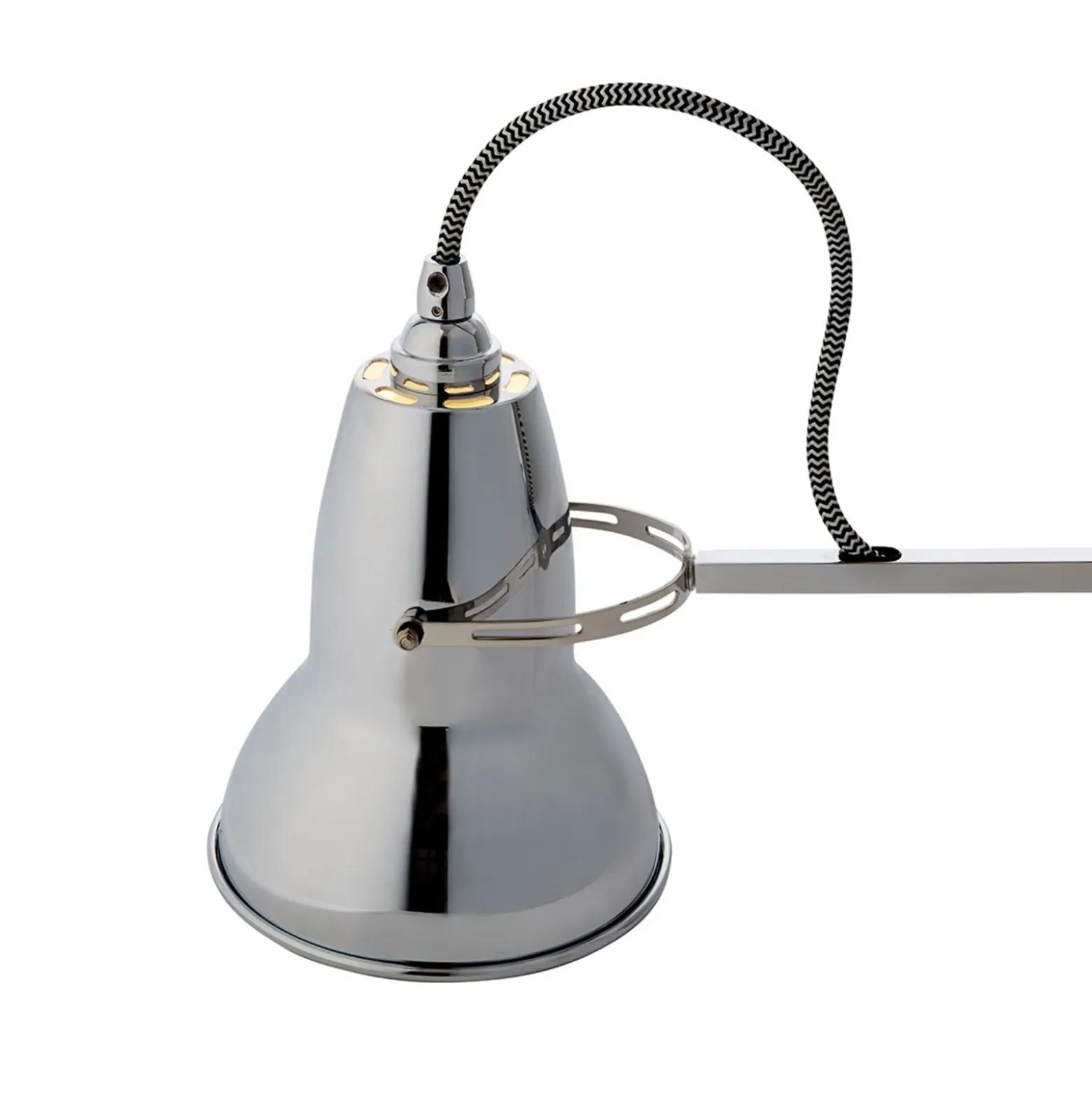 Lámpara de mesa Anglepoise Original 1227 cromada