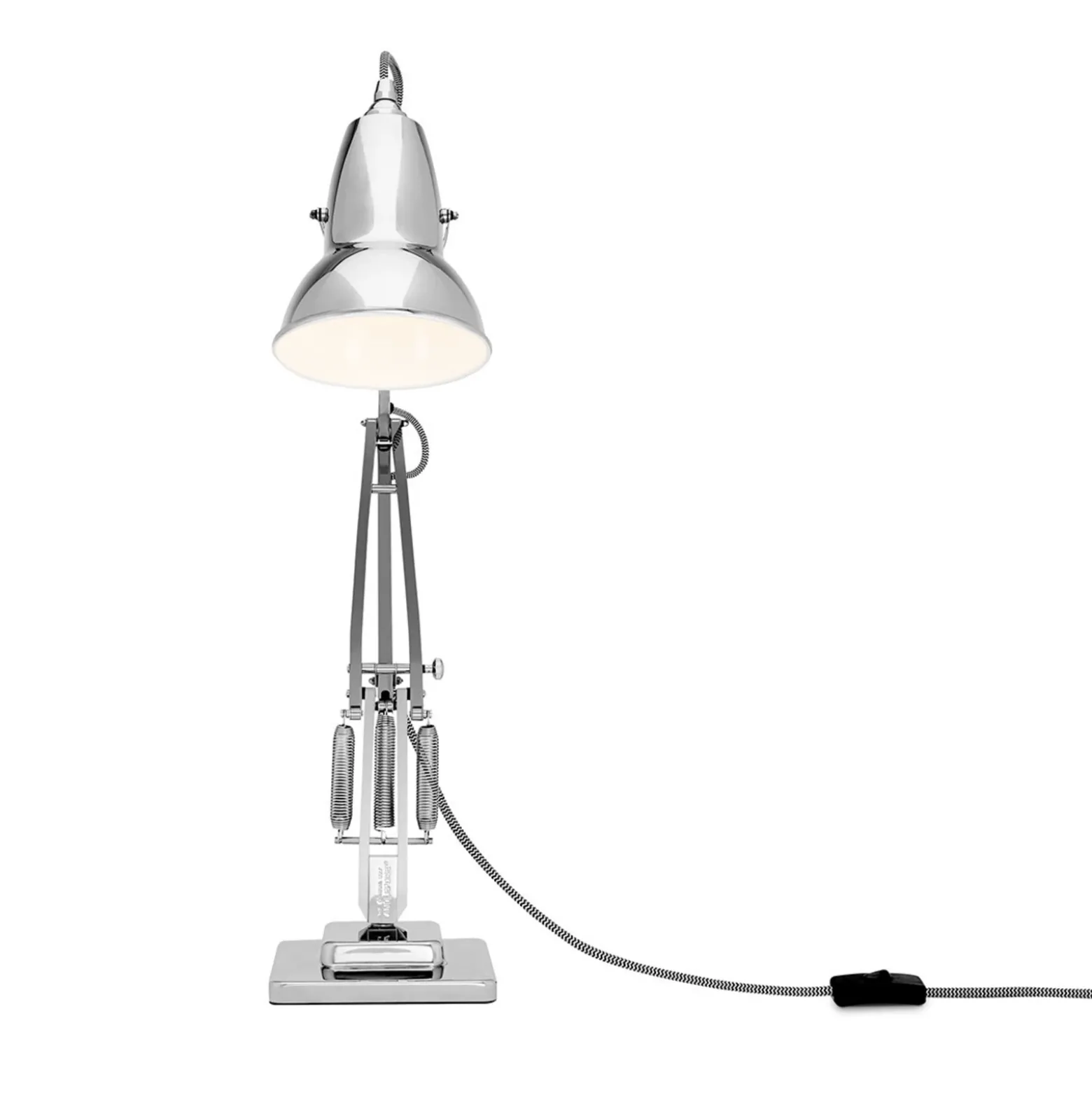 Lámpara de mesa Anglepoise Original 1227 cromada
