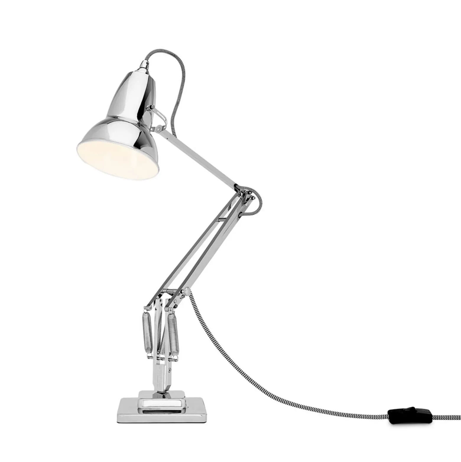 Lámpara de mesa Anglepoise Original 1227 cromada