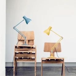 lámpara de mesa Anglepoise tipo 75 Margaret Howell, amarilla