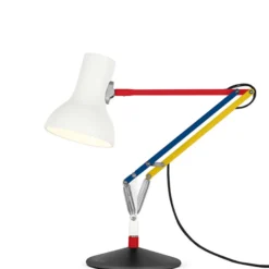 lámpara de mesa Anglepoise Type 75 Mini, blanca, 70 cm