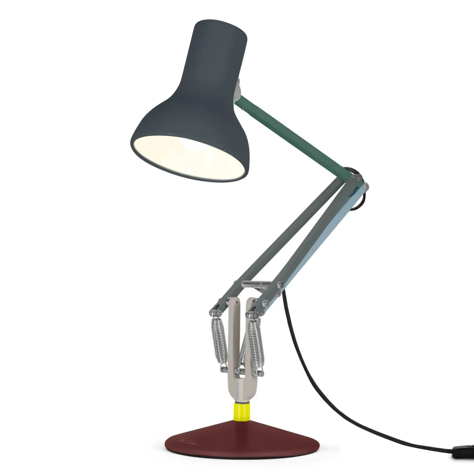 Lámpara de mesa Anglepoise Type 75 Mini, negra, 70 cm
