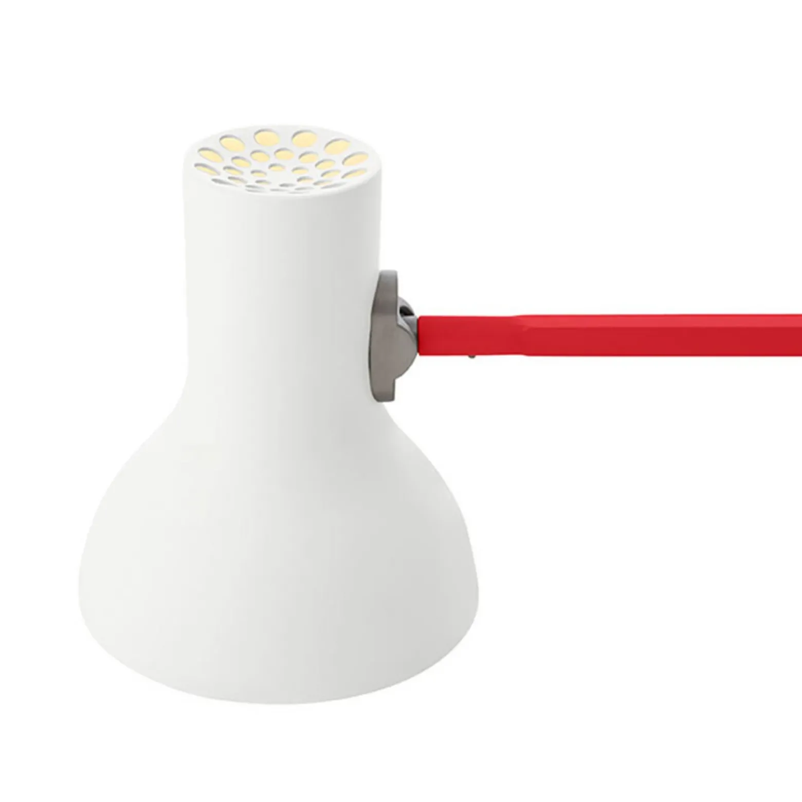 lámpara de mesa Anglepoise Type 75 Mini, blanca, 70 cm