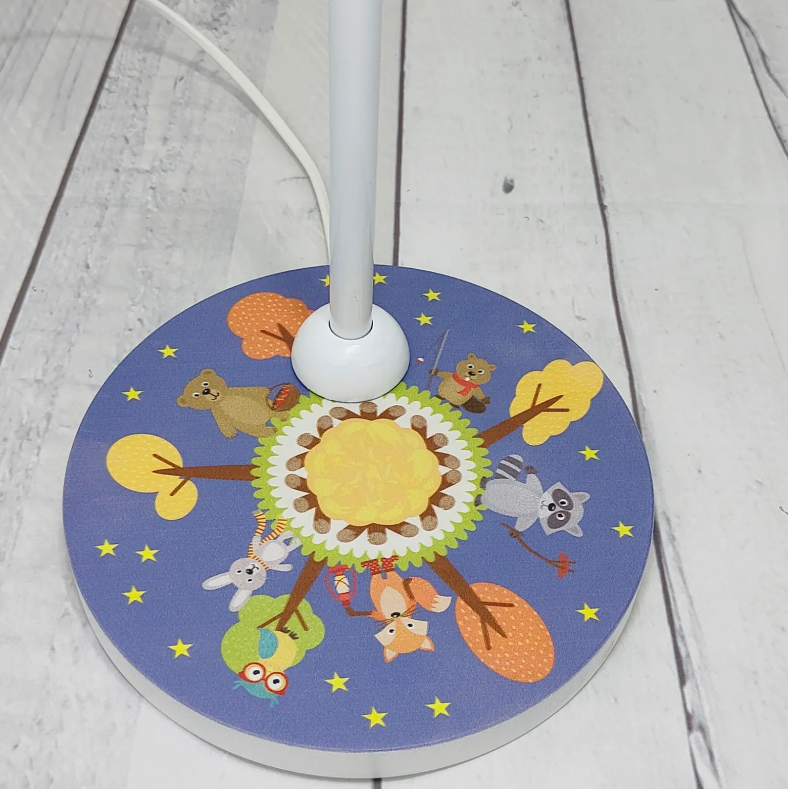 Lámpara de mesa Animales salvajes brazo flexible