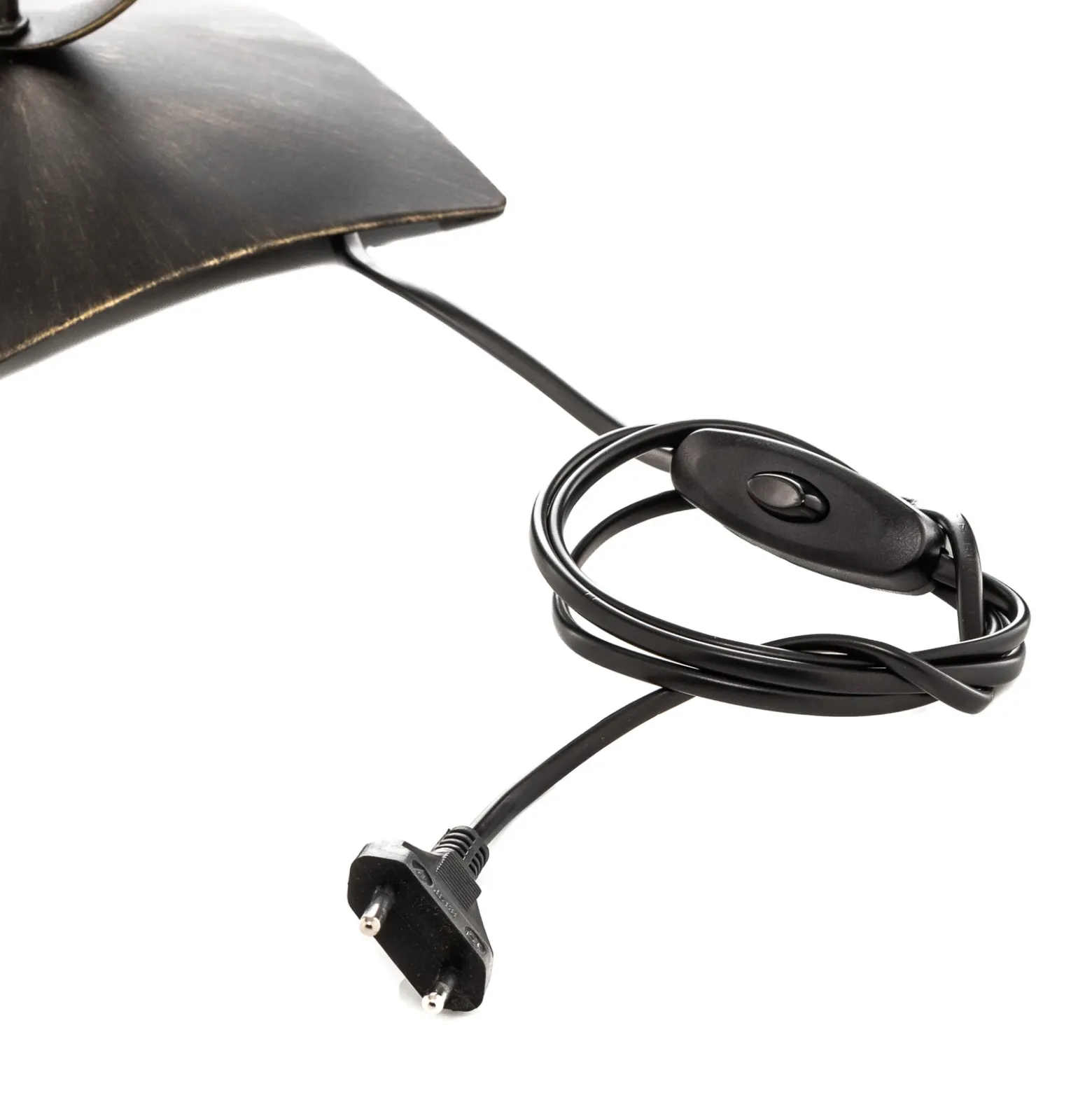Lámpara de mesa Antica de estilo rústico, 1 luz