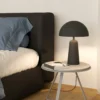 Lámpara de mesa Aranzola brillo descendiente negro