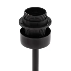 Lámpara de mesa Arden sin pantalla, negra, altura 44cm