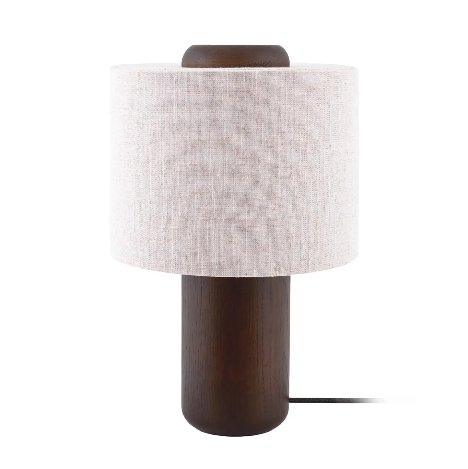 Lámpara de mesa Bosco de Globen Lighting, beige/marrón, altura 39 cm