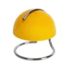 Lámpara de mesa Burano, amarilla, altura 25 cm, cristal/metal, E27