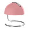 Lámpara de mesa Burano, rosa, altura 25 cm, cristal/metal, E27