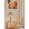 Lámpara de mesa Cannes de Globen Lighting, beige, altura 40 cm