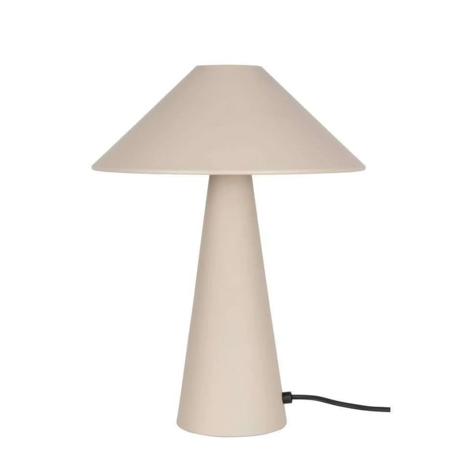 Lámpara de mesa Cannes de Globen Lighting, beige, altura 40 cm