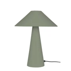 Lámpara de mesa Cannes de Globen Lighting, verde, altura 40 cm