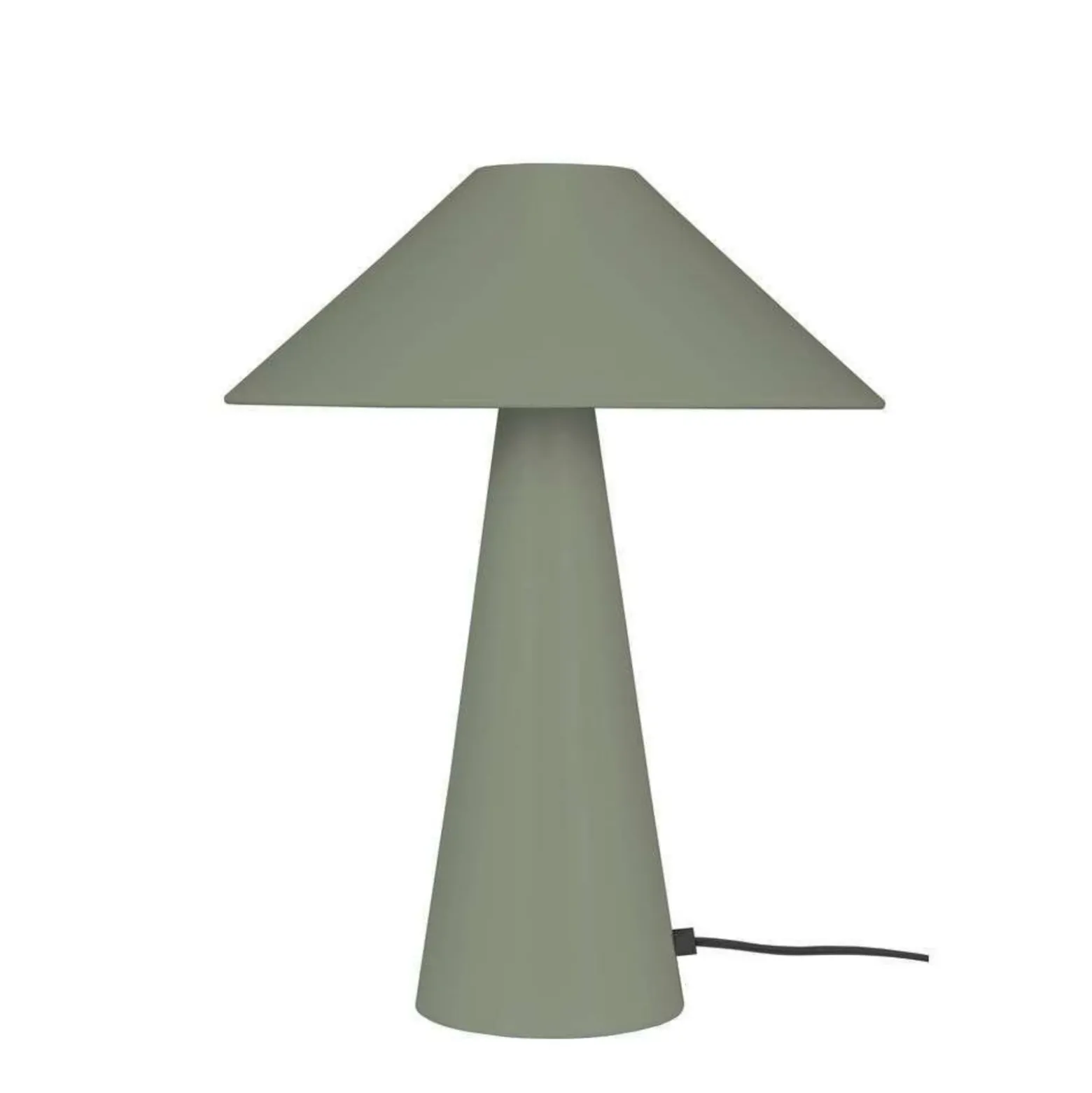 Lámpara de mesa Cannes de Globen Lighting, verde, altura 40 cm