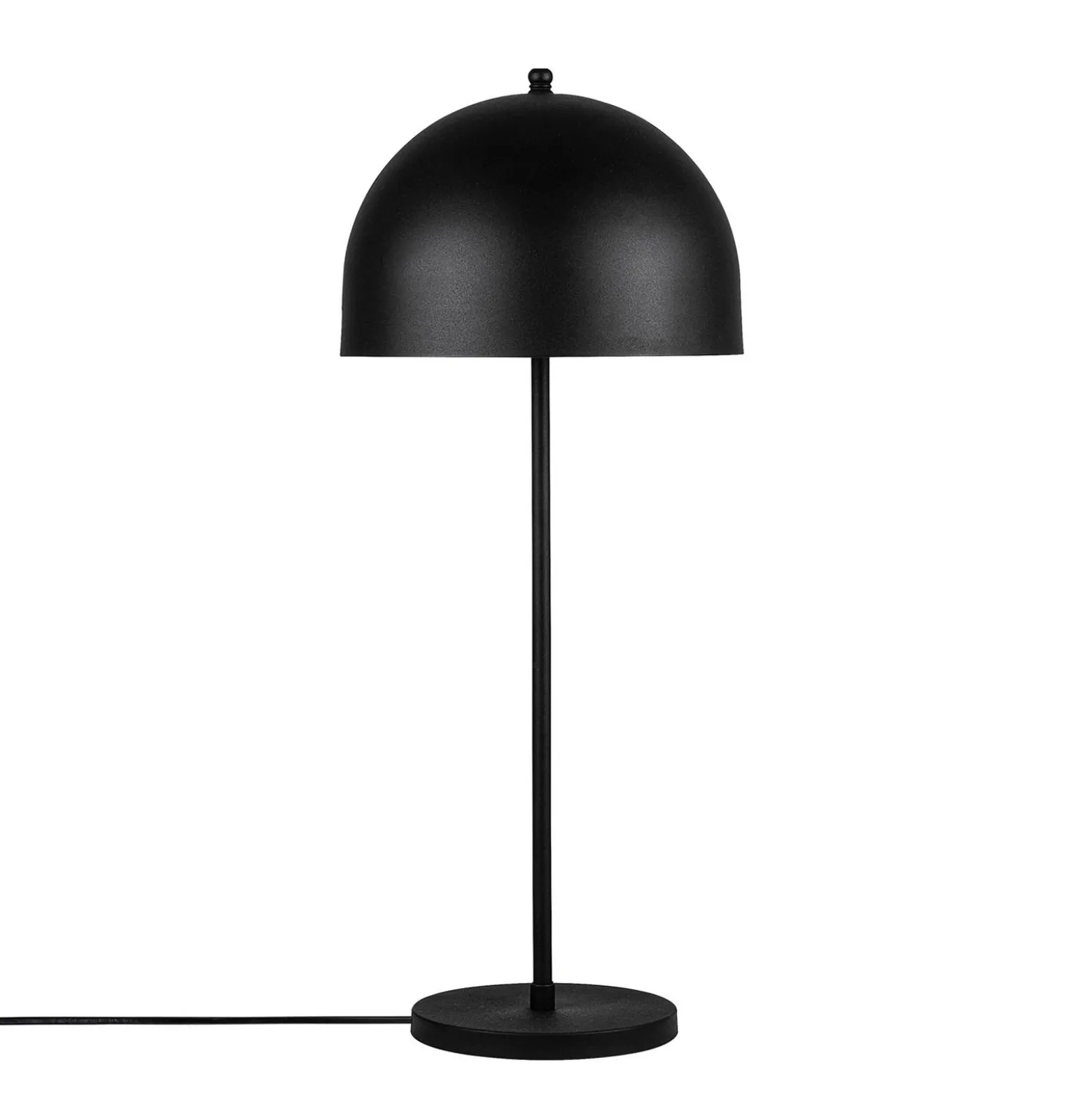 Lámpara de mesa Can NT-135, negro, metal, altura 58 cm
