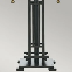 Lámpara de mesa Chastain pantalla estilo Tiffany