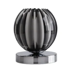 Lámpara de mesa Claw, función táctil pantalla humo