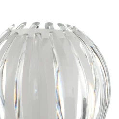 Lámpara de mesa Claw, función táctil, transparente