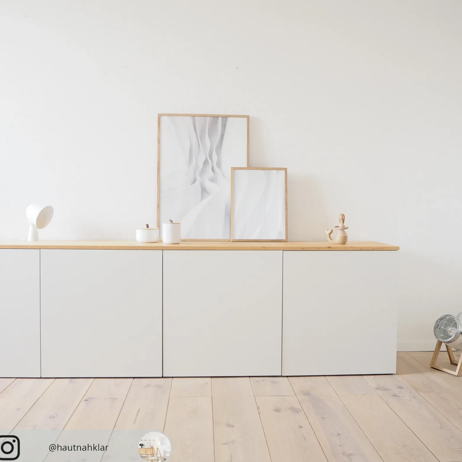 Lámpara de mesa de diseño Foscarini Binic, blanca