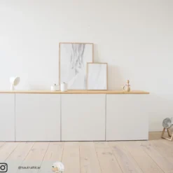 Lámpara de mesa de diseño Foscarini Binic, blanca