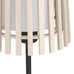 Lámpara de mesa Fattoria con pantalla doble