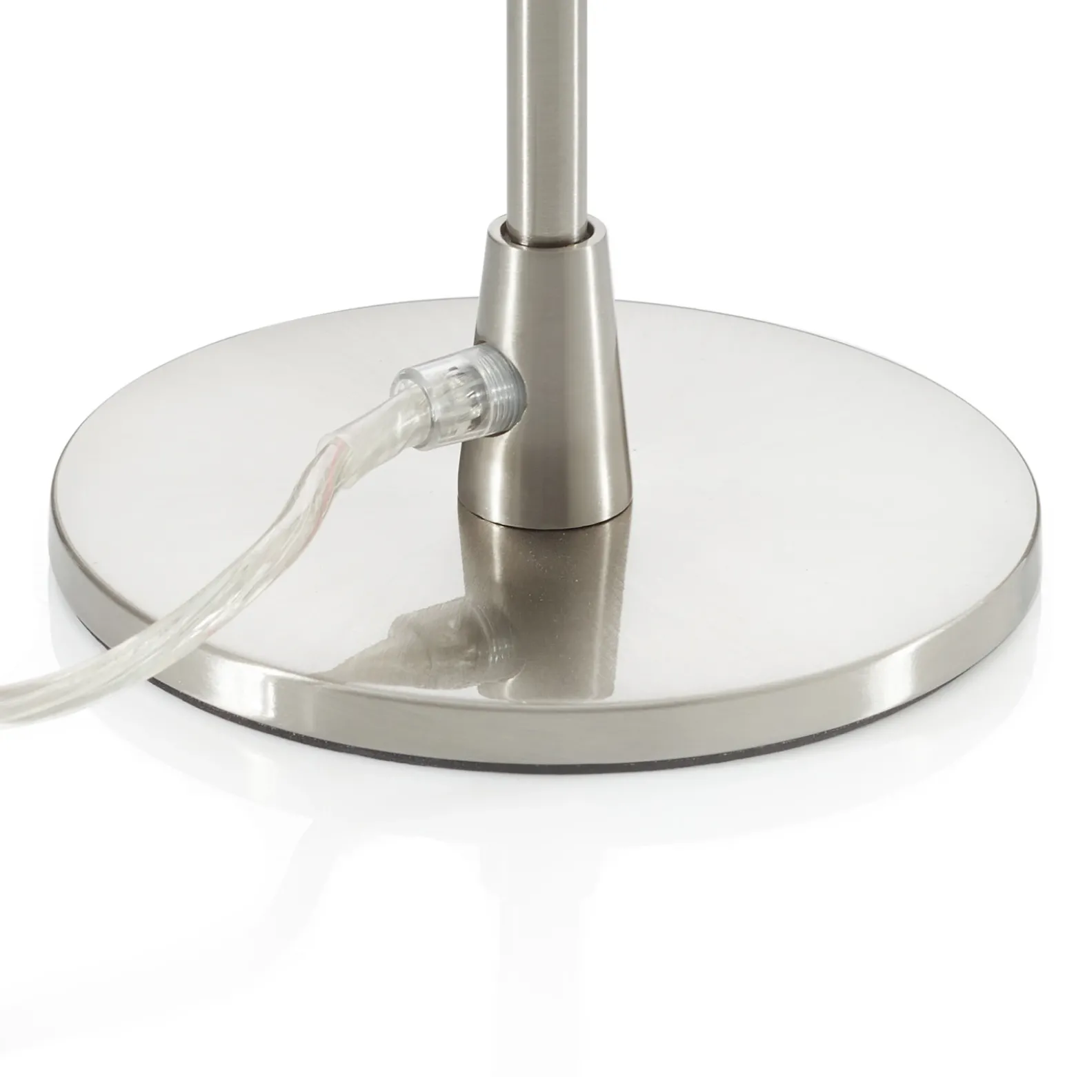 Lámpara de mesa Gaia con función táctil blanco