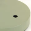 Lámpara de mesa Gili, verde claro, acero, altura 35 cm, E27