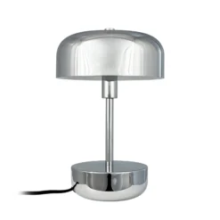 Lámpara de mesa Haipot de Dyberg Larsen, IP20, cromada