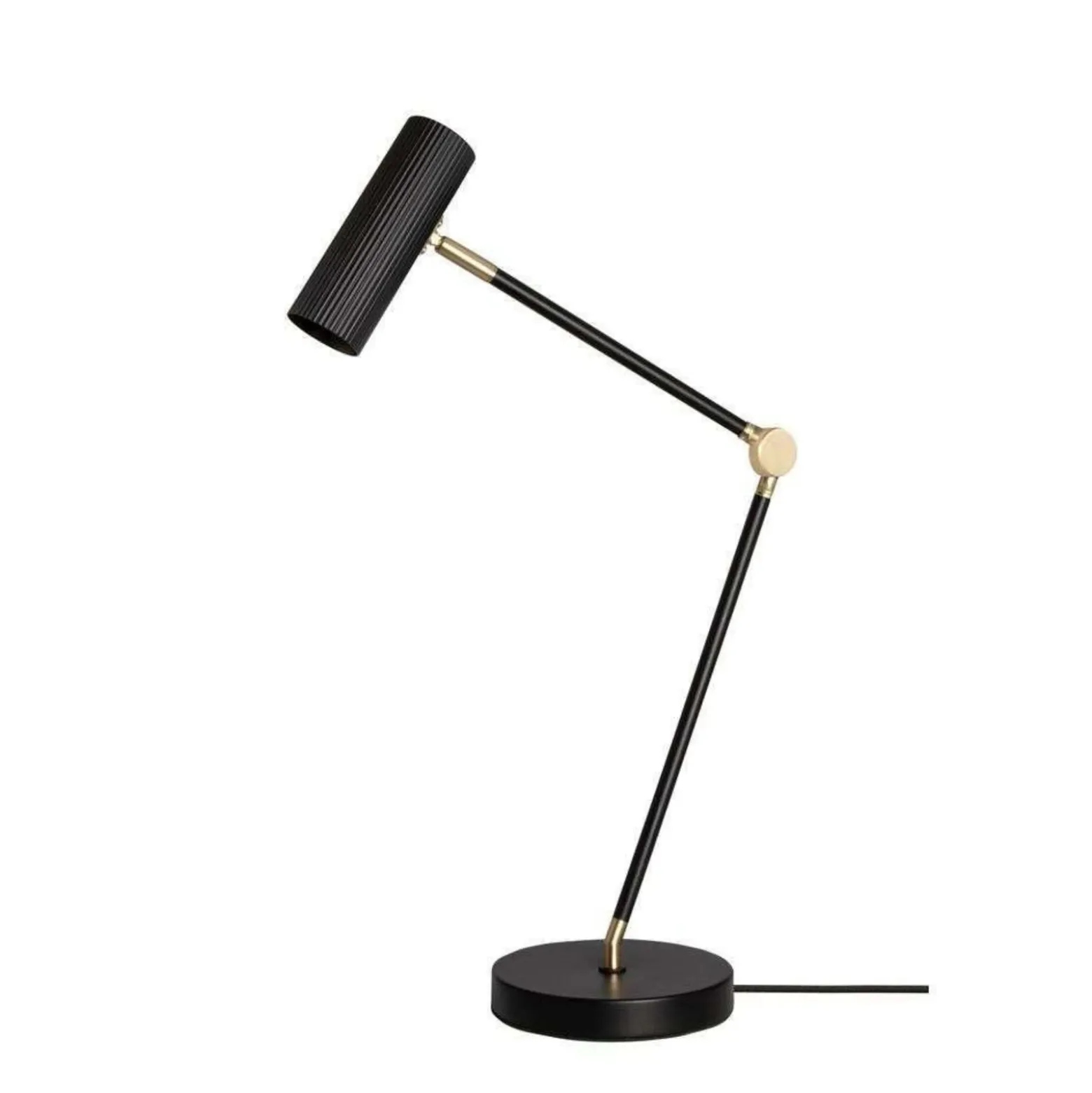 Lámpara de mesa Hubble READ de Globen Lighting, color negro, altura 45 cm
