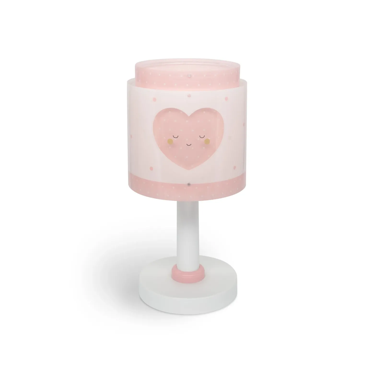 Lámpara de mesa infantil Baby Dreams, rosa, G4, Ø 15 cm