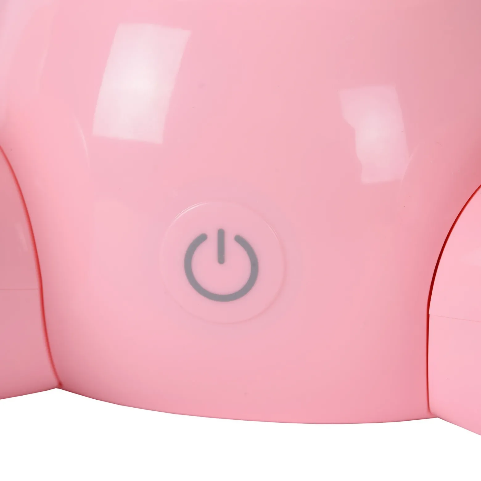 Lámpara de mesa infantil Dodo bunny, rosa/blanco, atenuable, ABS