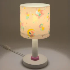 Lámpara de mesa infantil Fairy Dreams, G4, Ø 15 cm