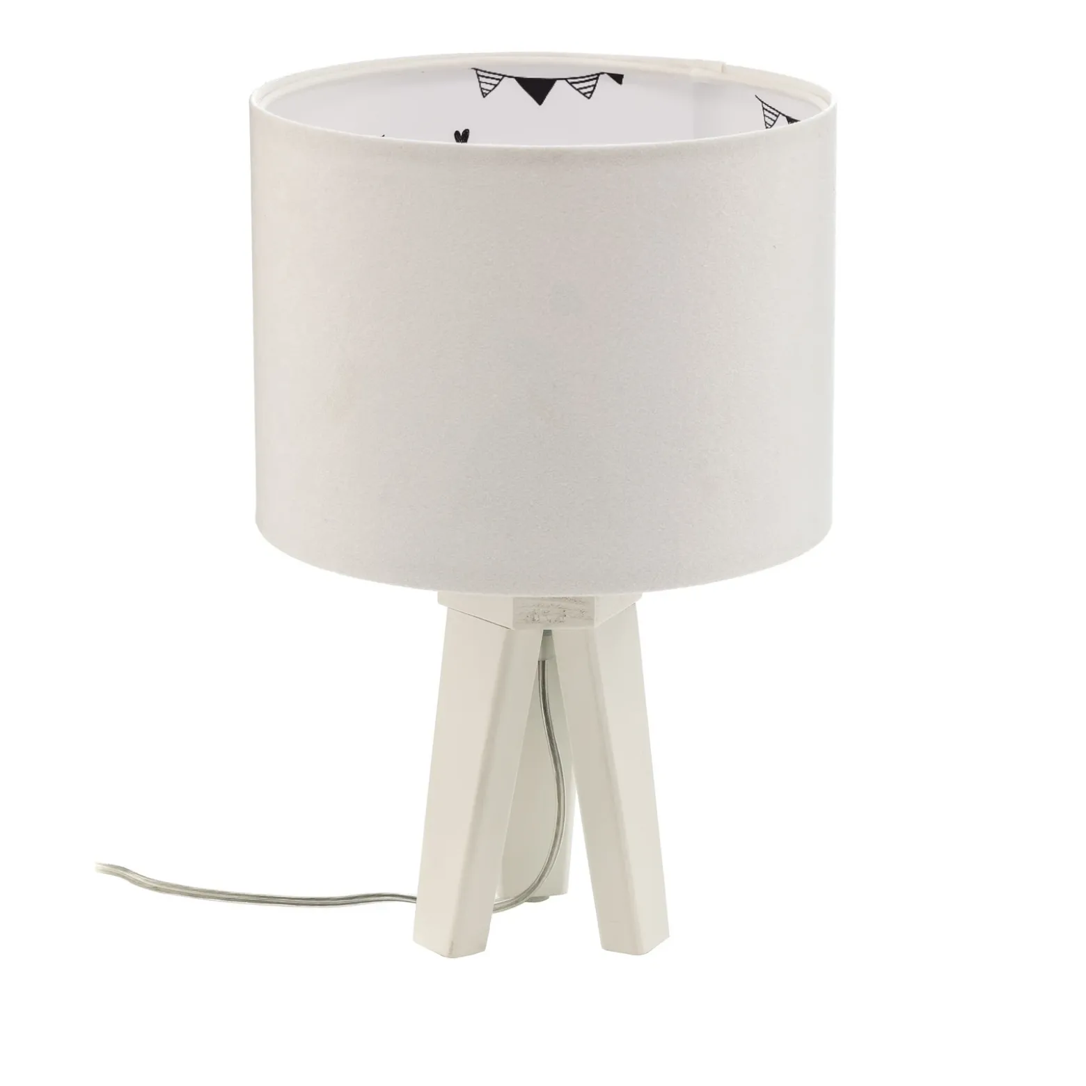 Lámpara de mesa infantil Mathilde, base de tres patas