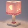 Lámpara de mesa infantil Moonlight Pink, G4, ancho 14 cm