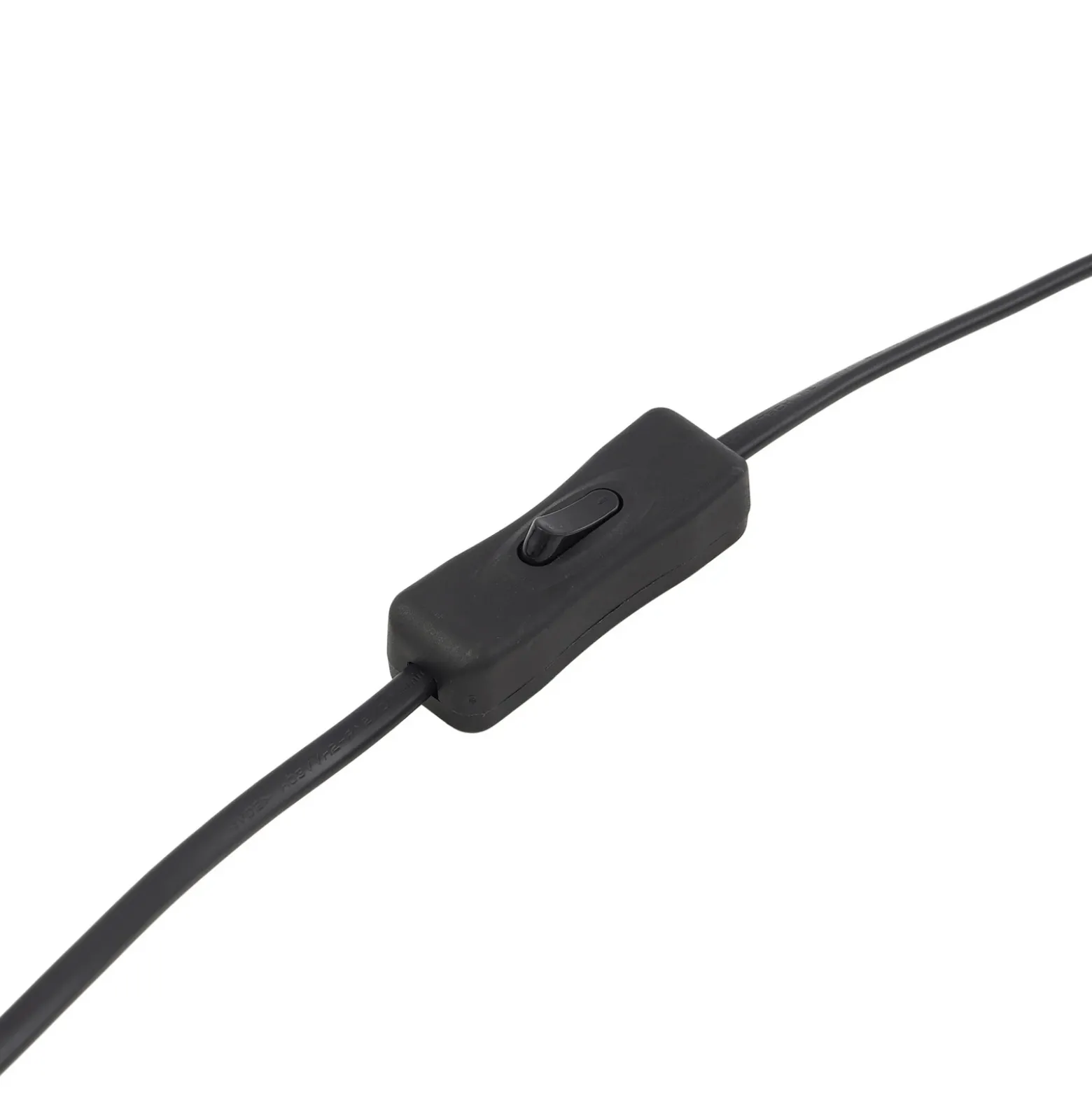 Lámpara de mesa Kaida de Lindby, negra, metal