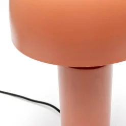Lámpara de mesa KARE Loungy, marrón, acero, altura 38 cm