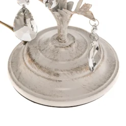 Lámpara de mesa Karen Altura 40 cm marfil