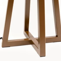 Lámpara de mesa KARE Wildlife, marrón, acero, altura 51 cm, E27