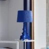 Lámpara de mesa Kartell Bourgie Mat, azul, 78 cm, 3 luces, E14