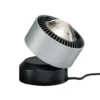 lámpara de mesa LED Aldan de Paulmann, aluminio, 10 cm, atenuable