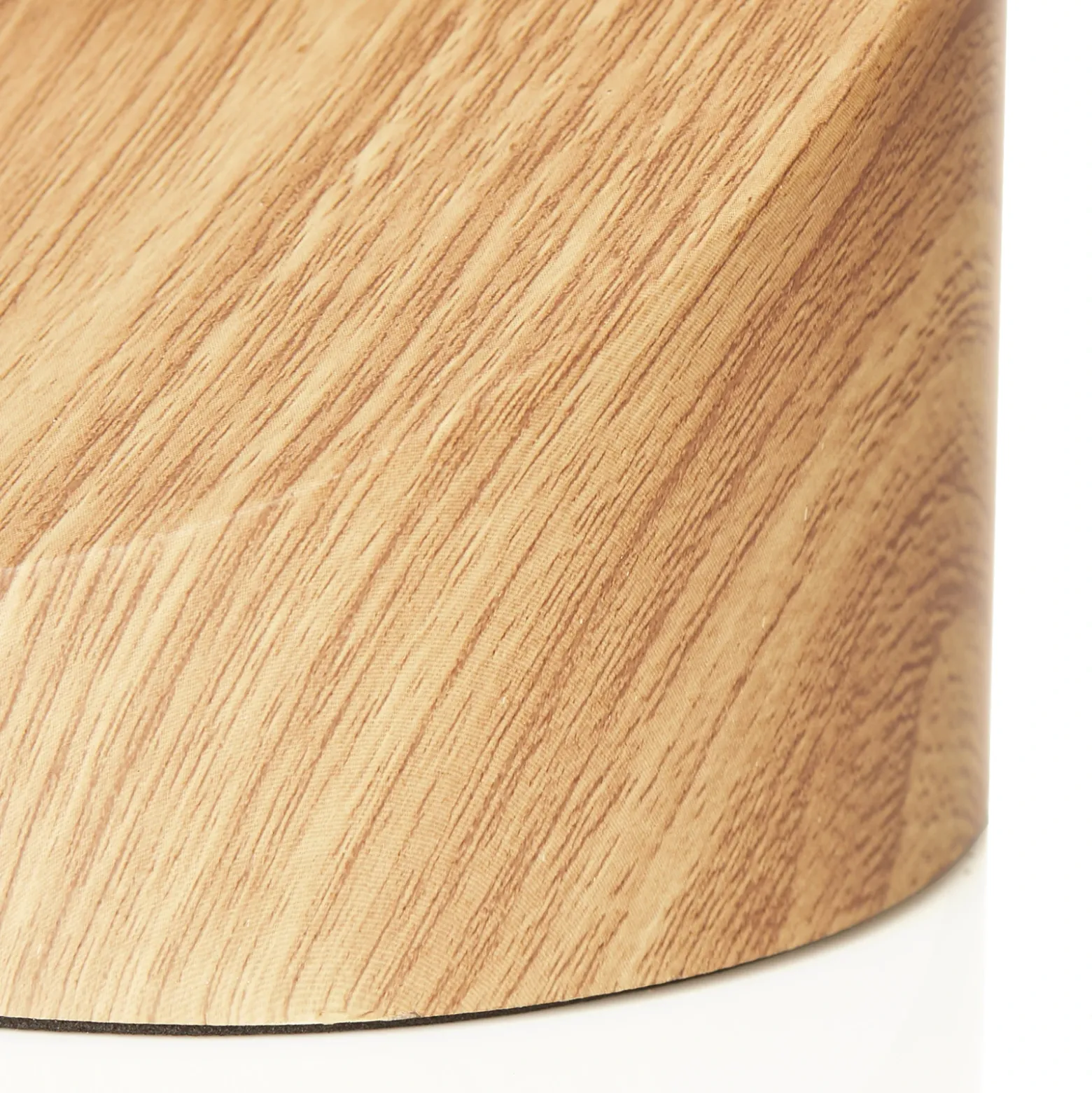 Lámpara de mesa LED Alisa, soporte óptica madera