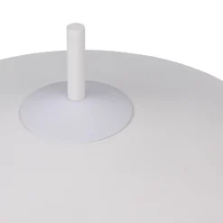 Lámpara de mesa LED Amalo, blanco mate, altura 46 cm, metal, CCT