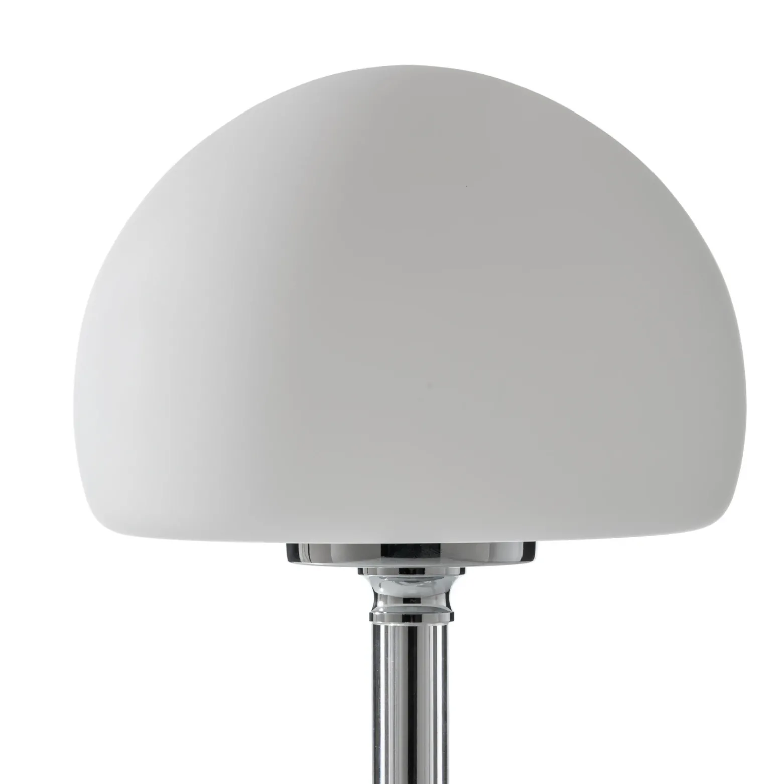 Lámpara de mesa LED Ancilla, cromada, regulador de intensidad de 30 cm,