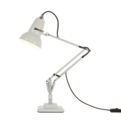 lámpara de mesa LED Anglepoise Original 1227 Mini, blanca